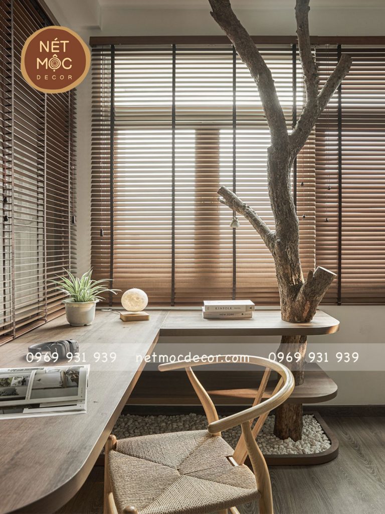 Kệ gỗ cây khô decor ấn tượng – Thích hợp cho mọi không gian